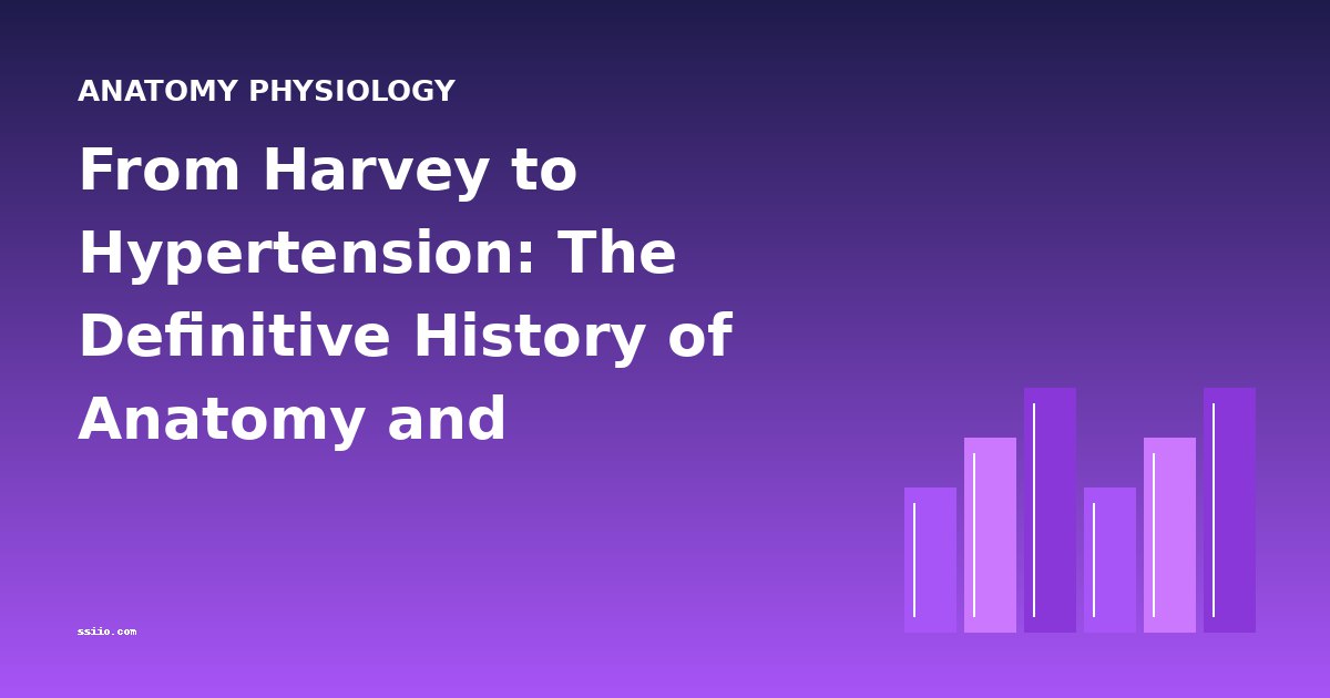 From Harvey to Hypertension: The Definitive History of Anatomy and Physiology