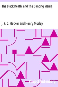Cover of The Black Death, and The Dancing Mania — Reading Companion
