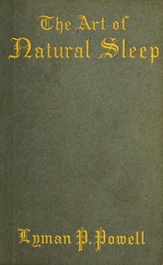 Cover of The art of natural sleep — Story...