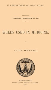 Cover of Weeds used in medicine — Themes ...