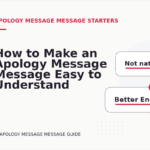 How to Make an Apology Message Message Easy to Understand